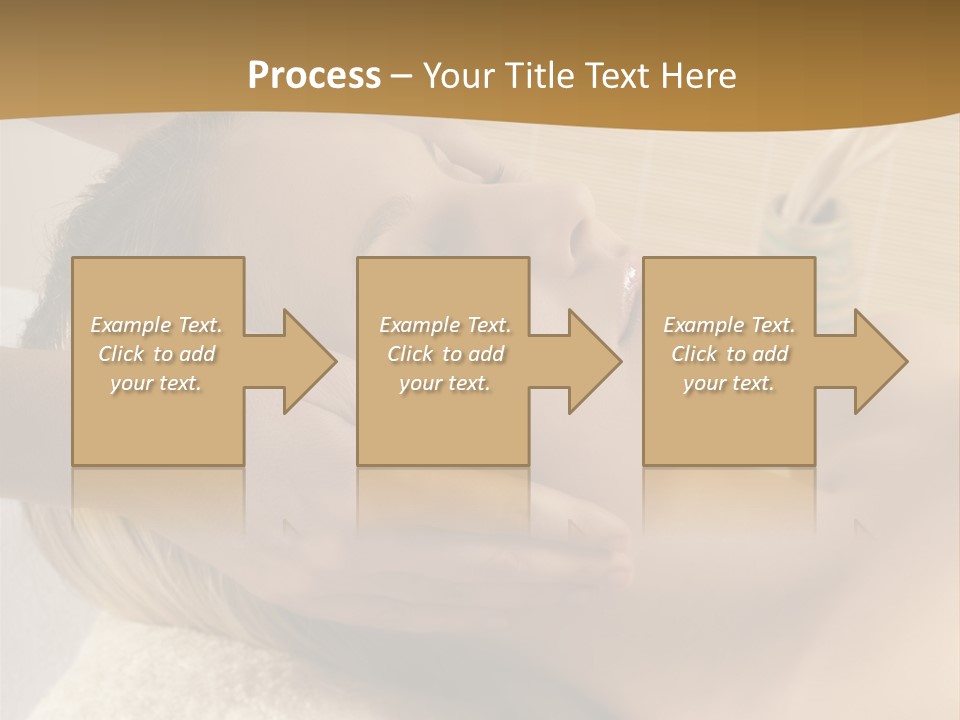 Health Spa Massage People PowerPoint Template