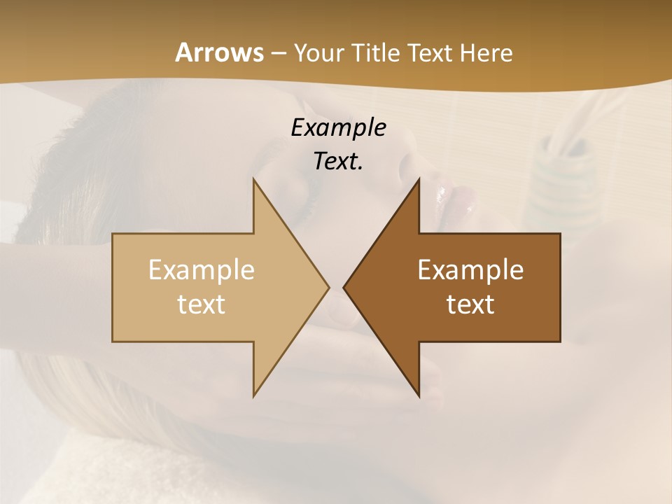 Health Spa Massage People PowerPoint Template