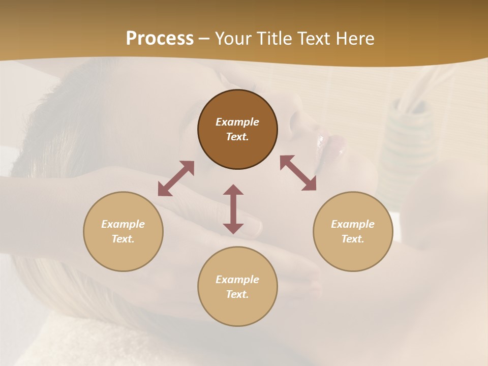 Health Spa Massage People PowerPoint Template
