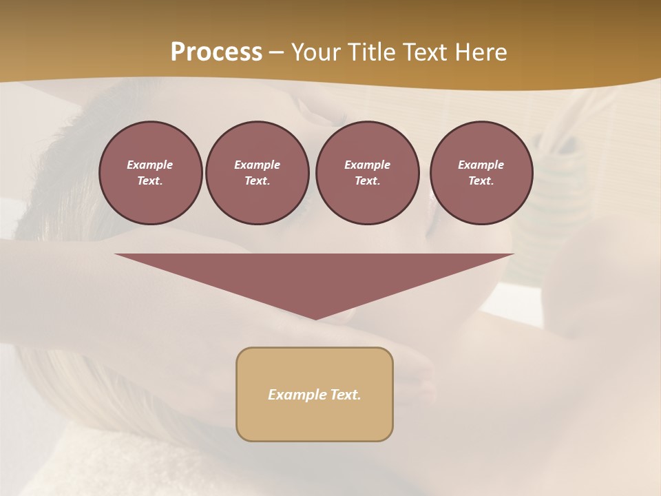 Health Spa Massage People PowerPoint Template