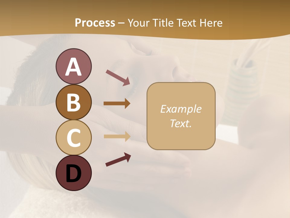 Health Spa Massage People PowerPoint Template