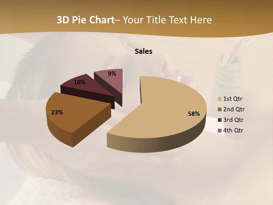 Health Spa Massage People PowerPoint Template