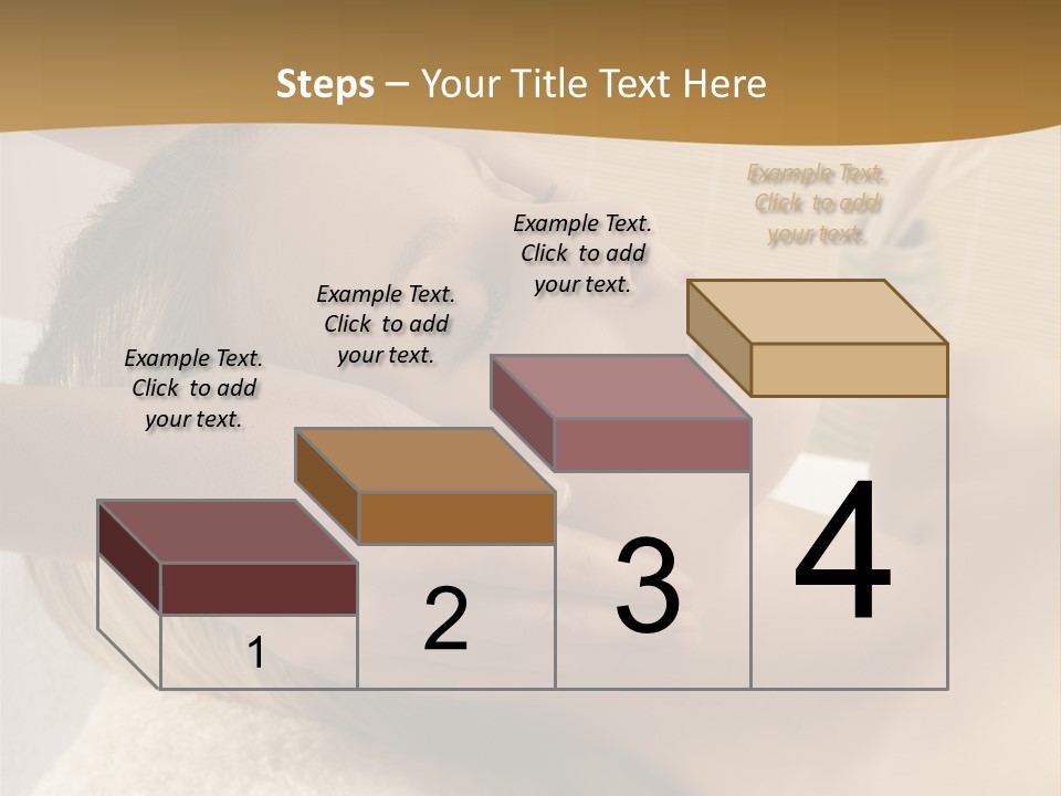 Health Spa Massage People PowerPoint Template