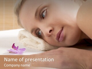 Horizontal Years Massage PowerPoint Template