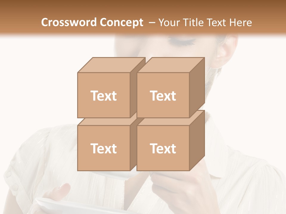 Closed Attractive Isolation PowerPoint Template