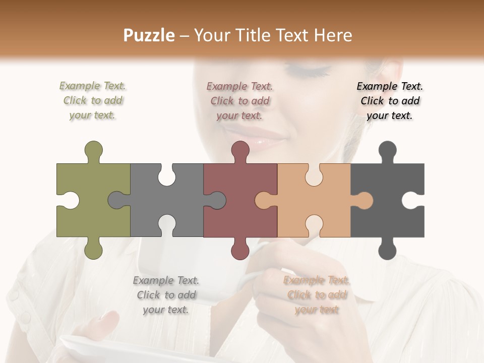 Closed Attractive Isolation PowerPoint Template