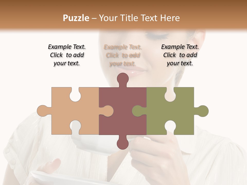 Closed Attractive Isolation PowerPoint Template