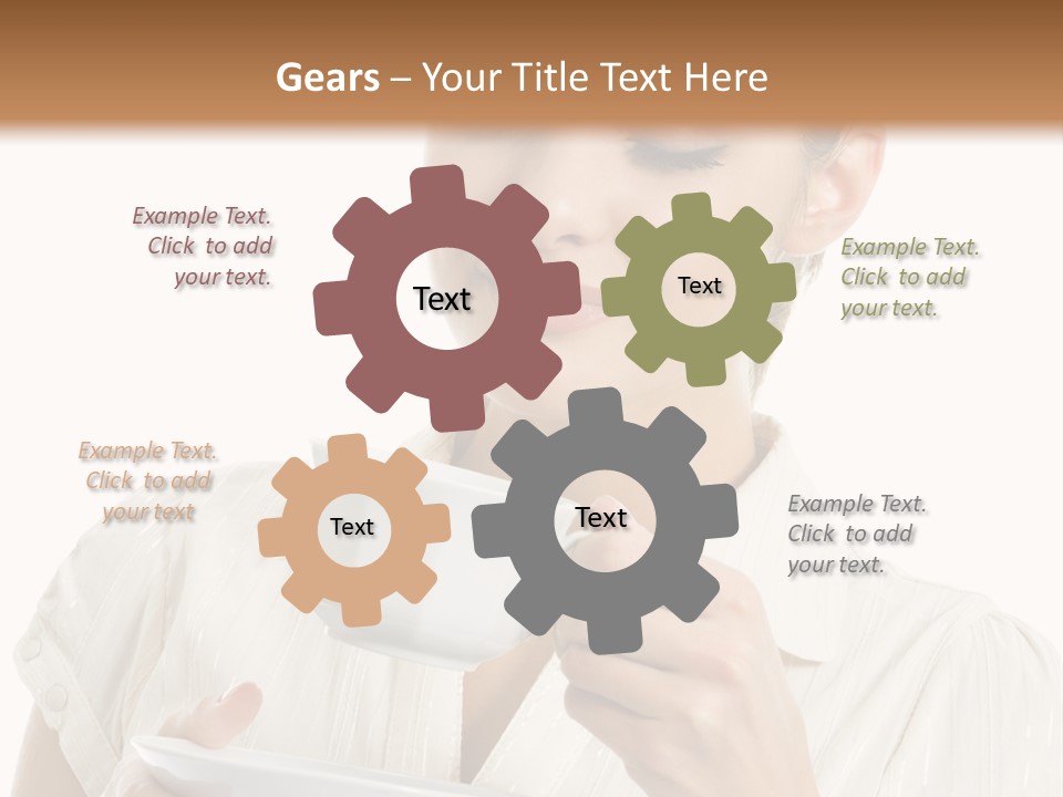 Closed Attractive Isolation PowerPoint Template