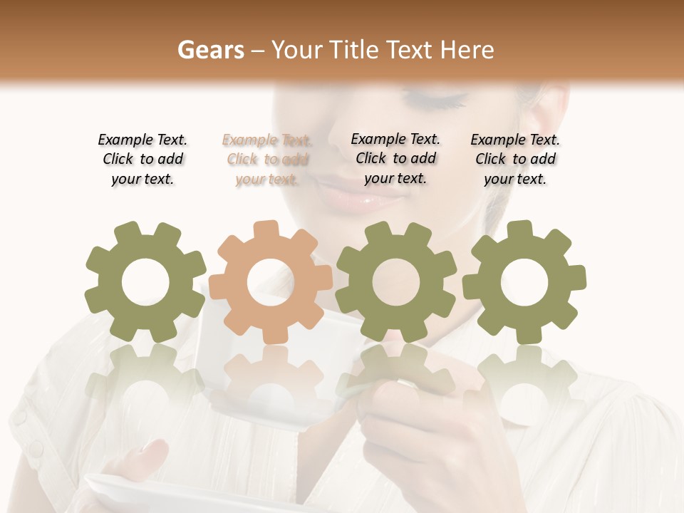 Closed Attractive Isolation PowerPoint Template