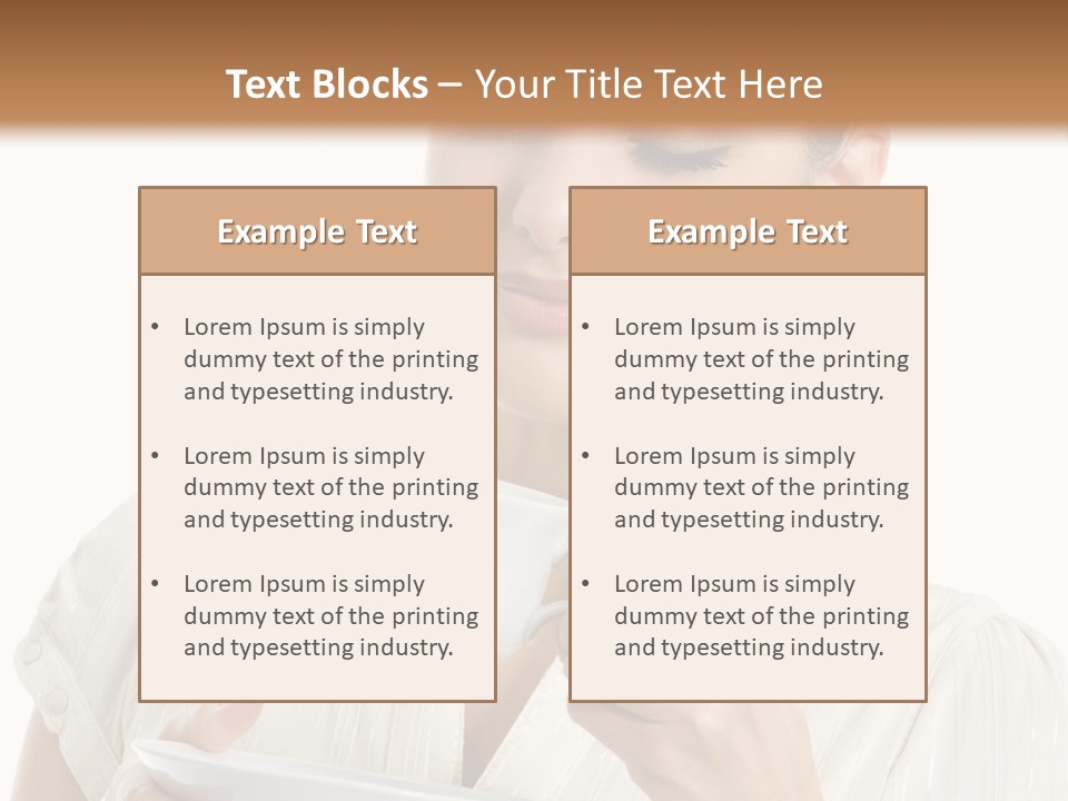 Closed Attractive Isolation PowerPoint Template