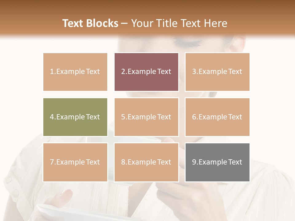 Closed Attractive Isolation PowerPoint Template