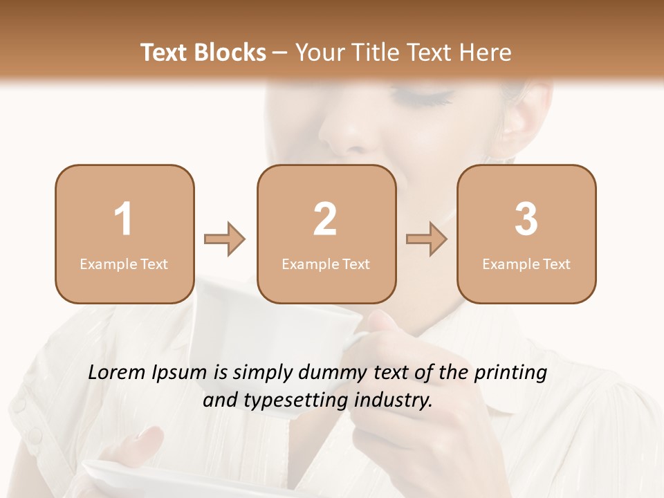 Closed Attractive Isolation PowerPoint Template