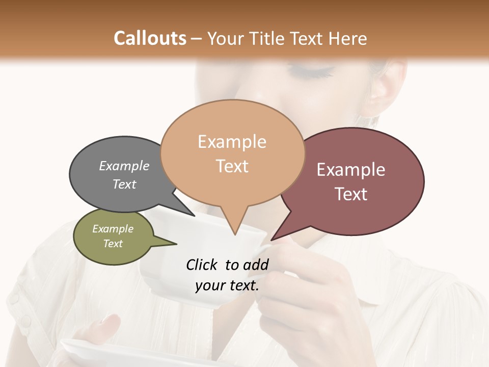 Closed Attractive Isolation PowerPoint Template