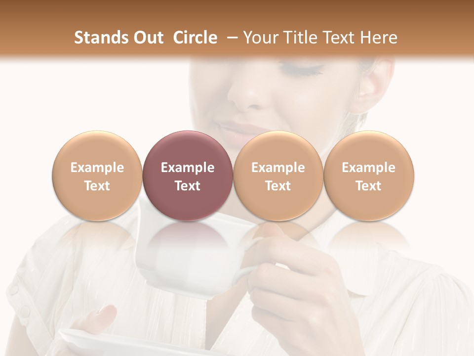 Closed Attractive Isolation PowerPoint Template