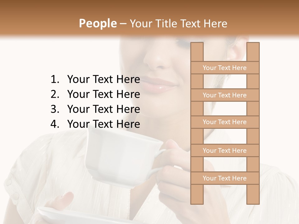 Closed Attractive Isolation PowerPoint Template