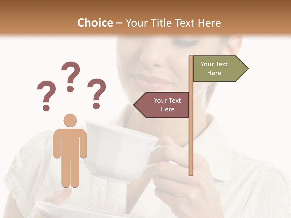 Closed Attractive Isolation PowerPoint Template