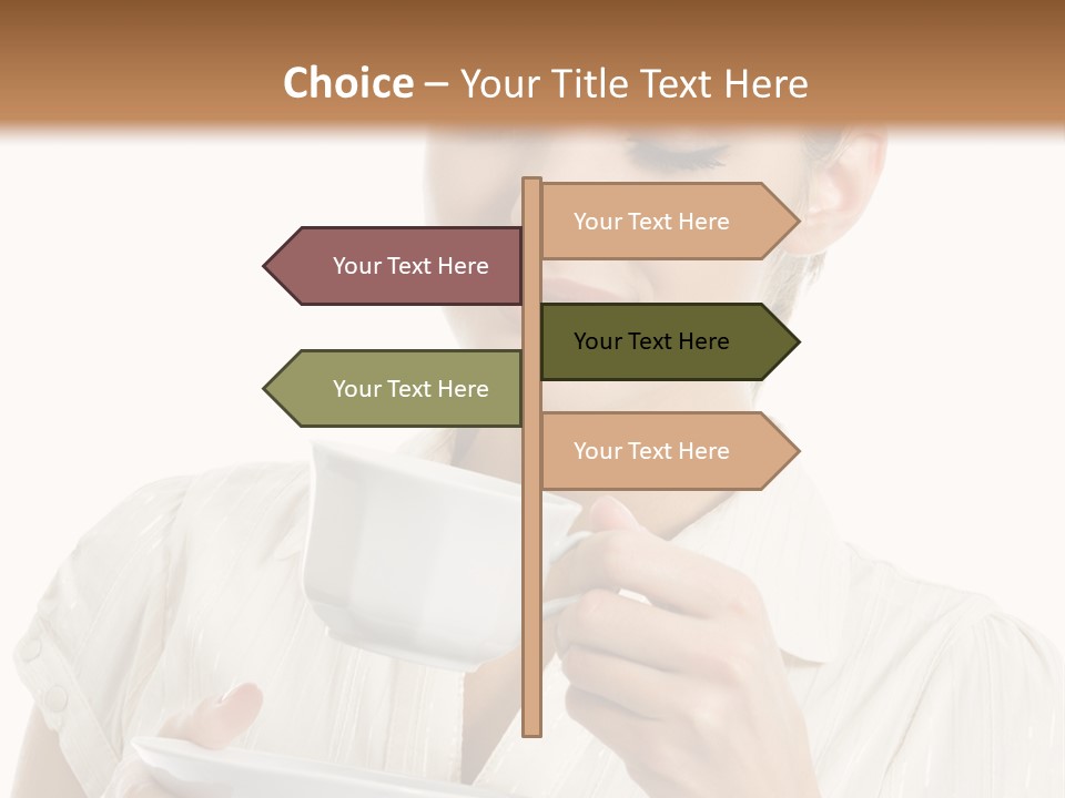 Closed Attractive Isolation PowerPoint Template