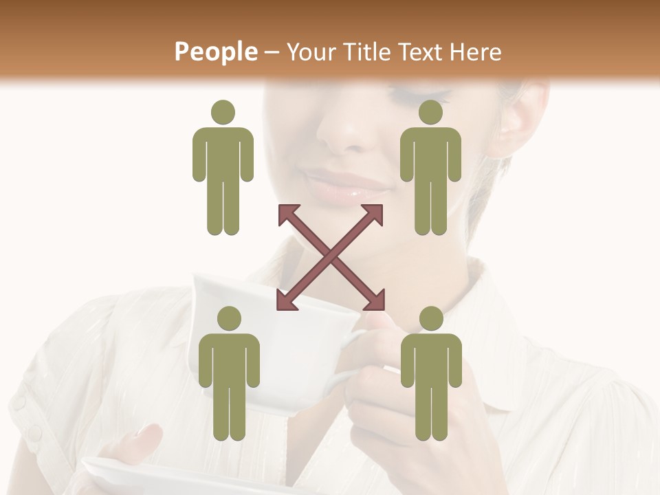 Closed Attractive Isolation PowerPoint Template