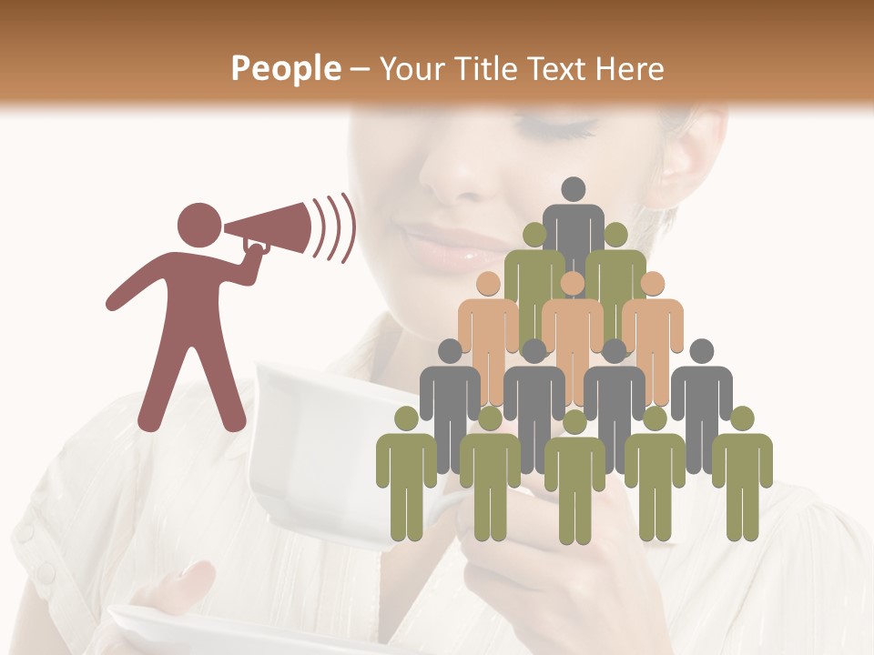 Closed Attractive Isolation PowerPoint Template