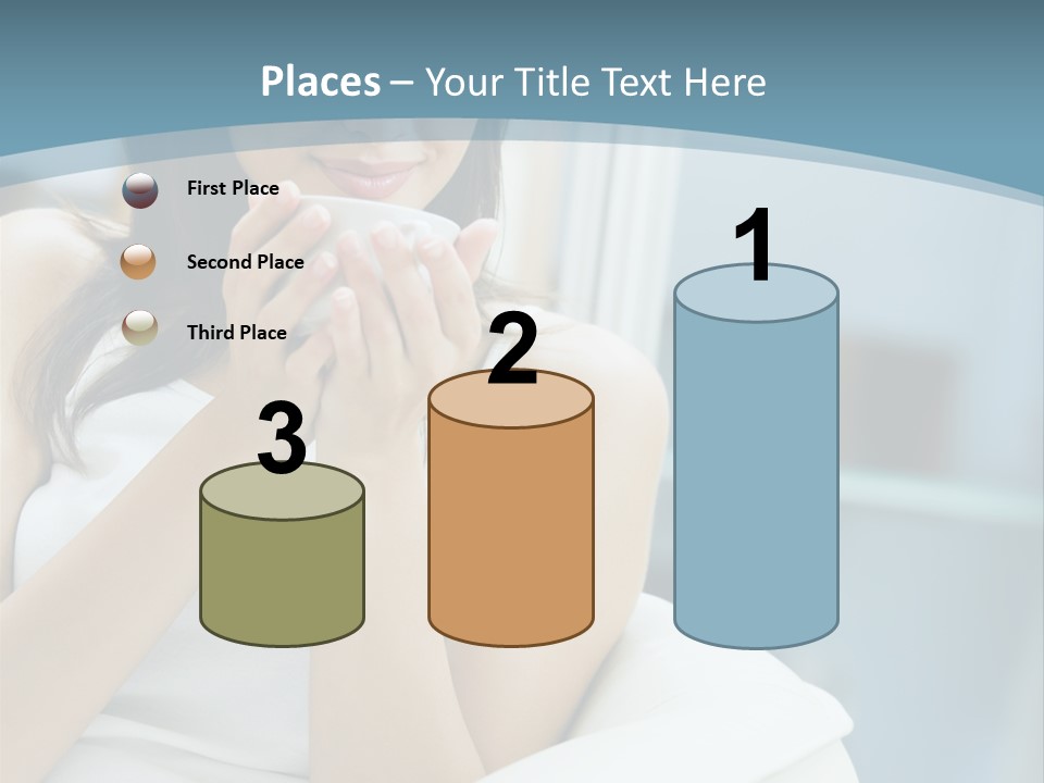 Cheerful Person Nutrition PowerPoint Template