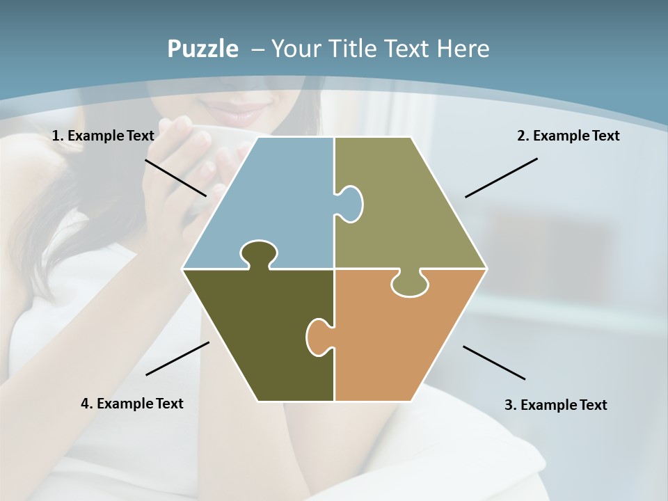 Cheerful Person Nutrition PowerPoint Template