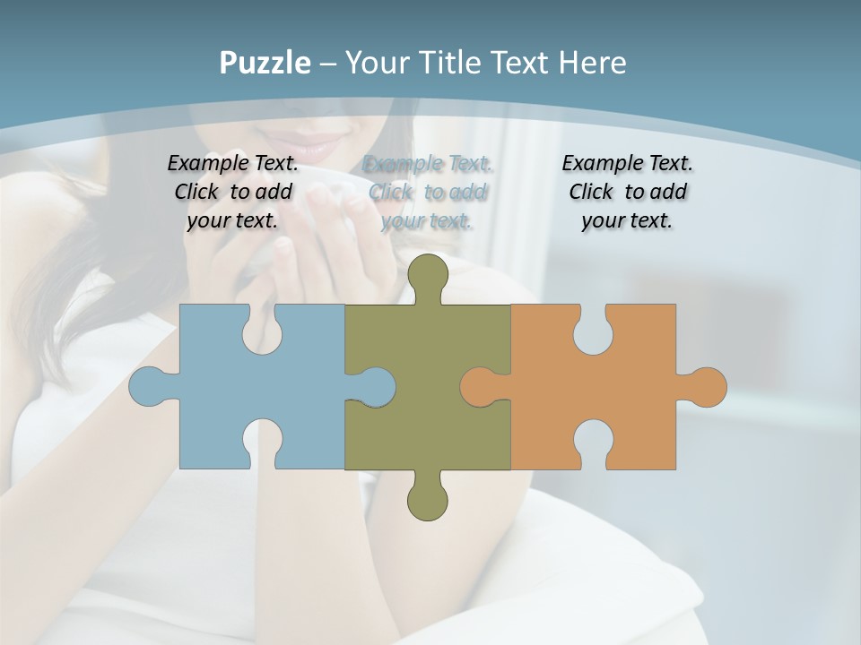 Cheerful Person Nutrition PowerPoint Template