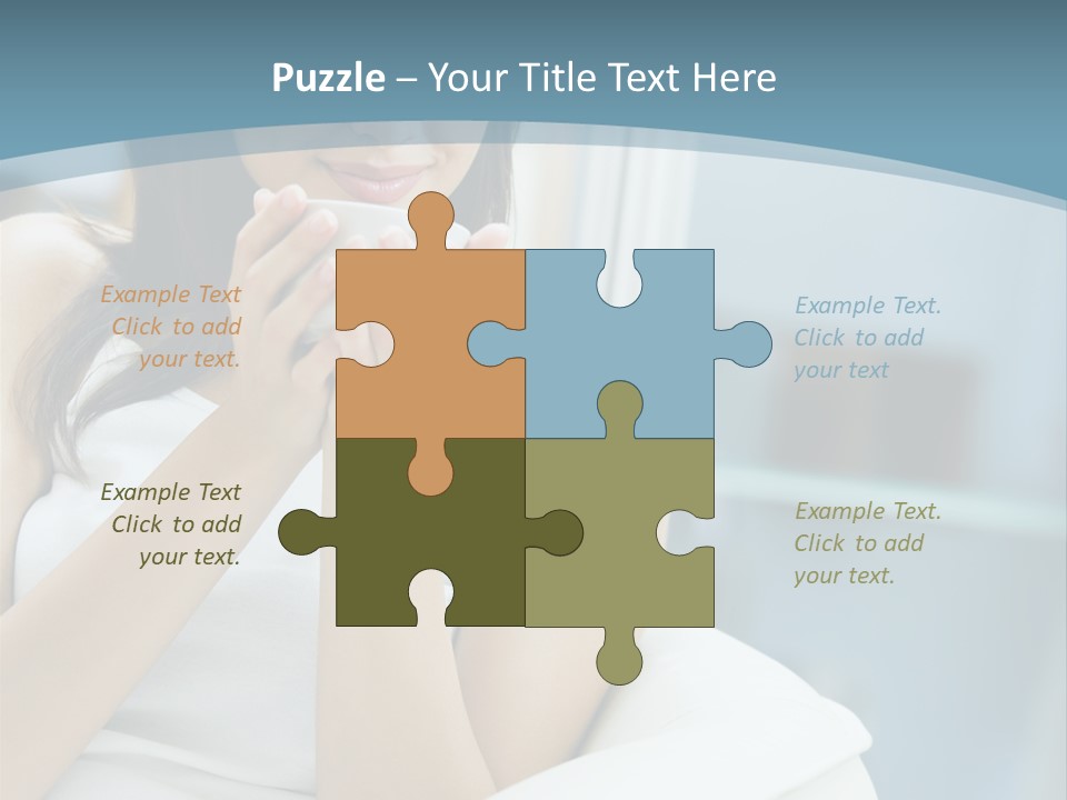 Cheerful Person Nutrition PowerPoint Template