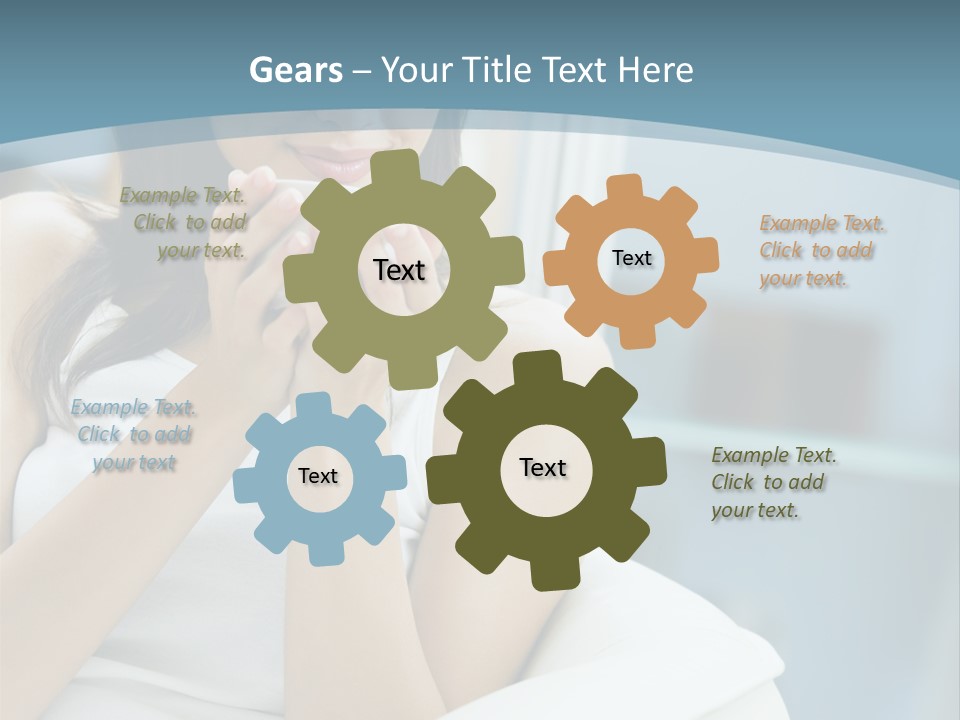 Cheerful Person Nutrition PowerPoint Template