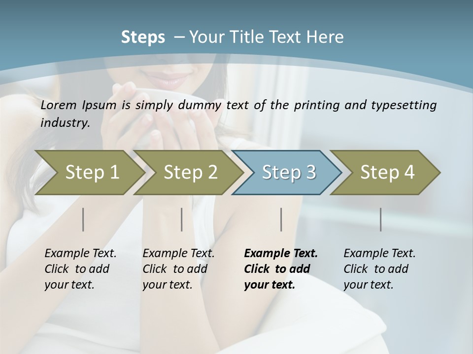 Cheerful Person Nutrition PowerPoint Template