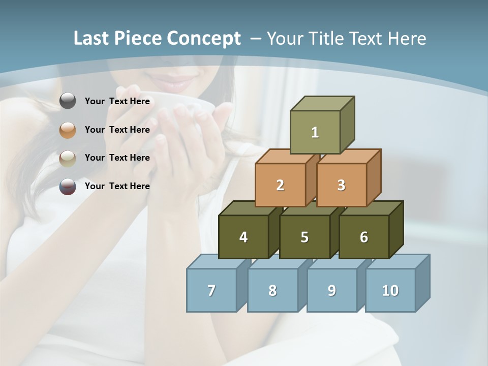 Cheerful Person Nutrition PowerPoint Template