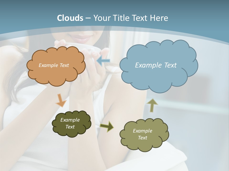 Cheerful Person Nutrition PowerPoint Template