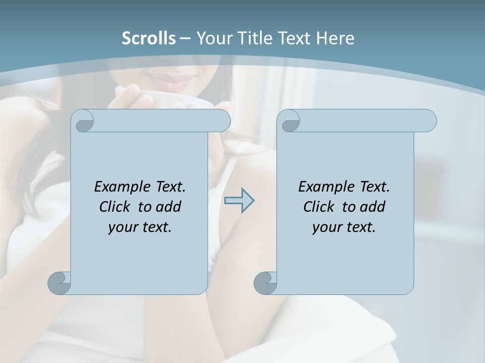 Cheerful Person Nutrition PowerPoint Template