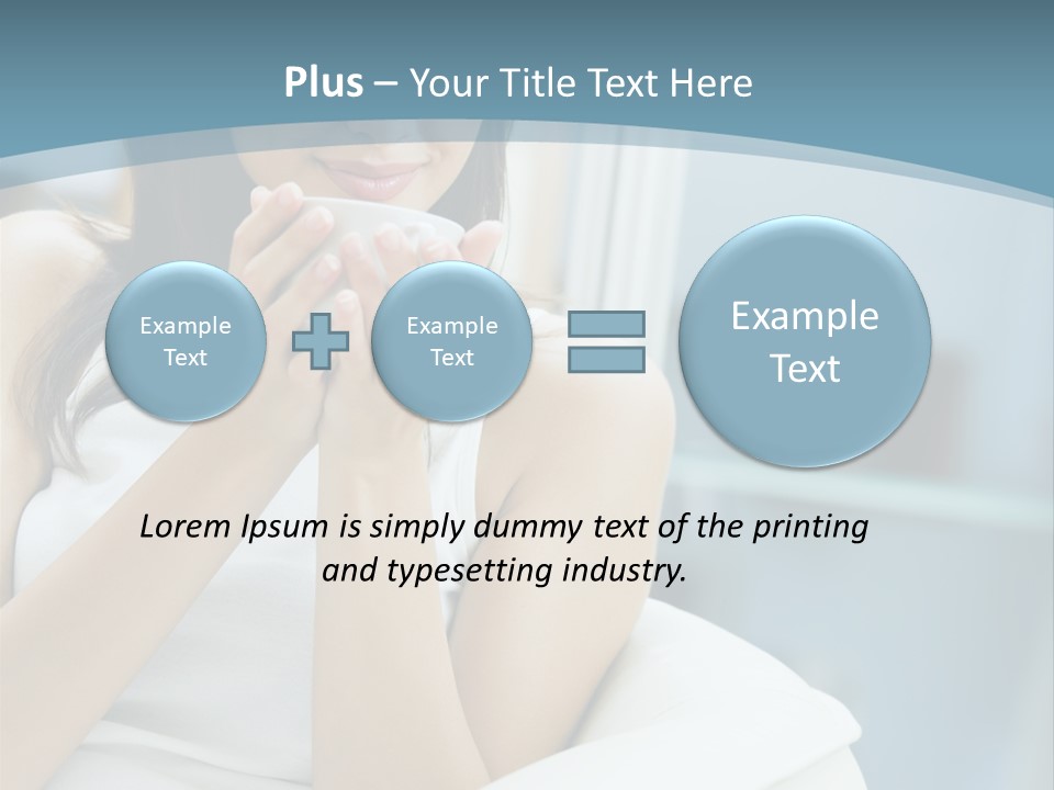 Cheerful Person Nutrition PowerPoint Template