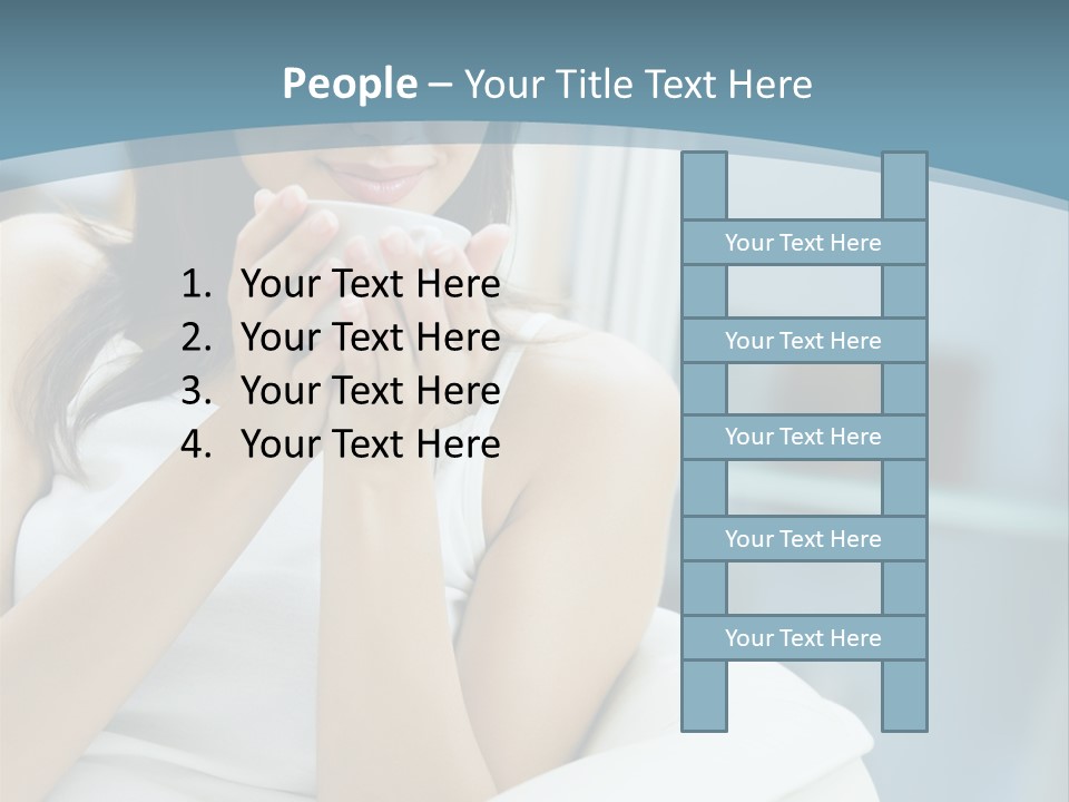 Cheerful Person Nutrition PowerPoint Template