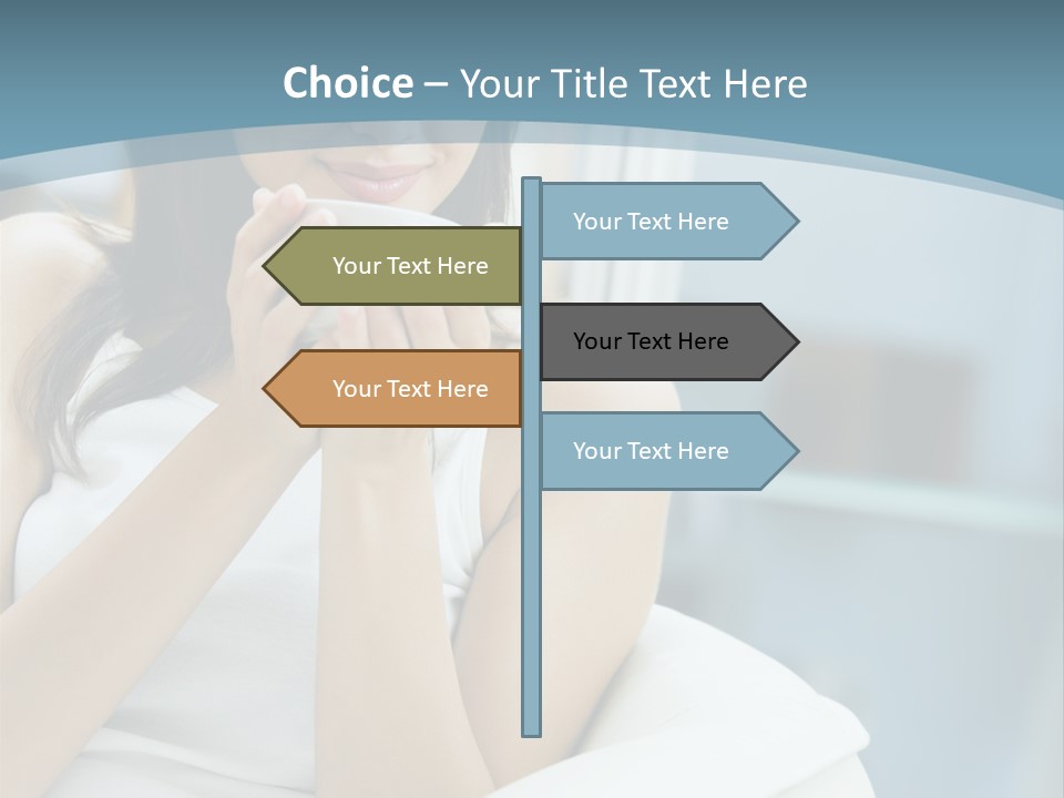 Cheerful Person Nutrition PowerPoint Template