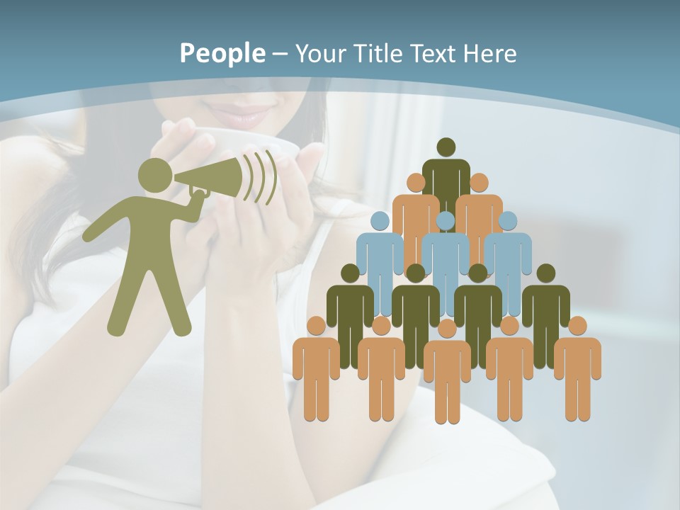 Cheerful Person Nutrition PowerPoint Template