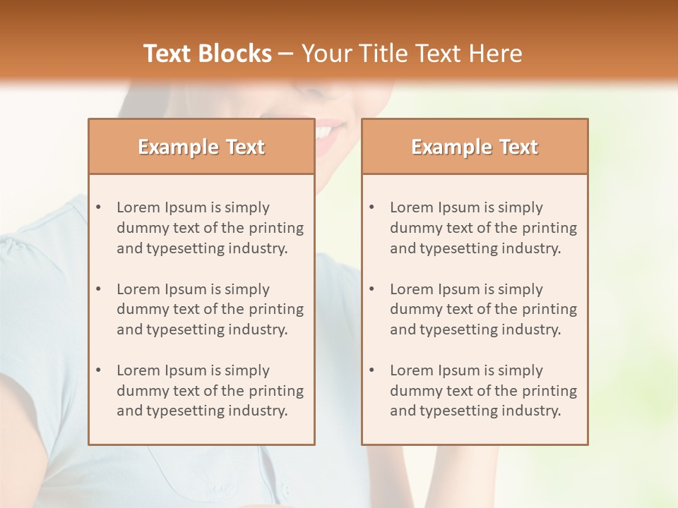 Break Pretty Woman PowerPoint Template