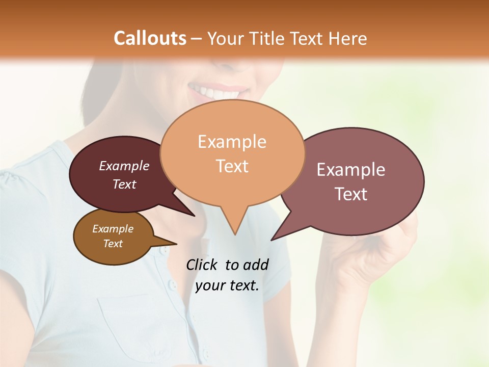 Break Pretty Woman PowerPoint Template