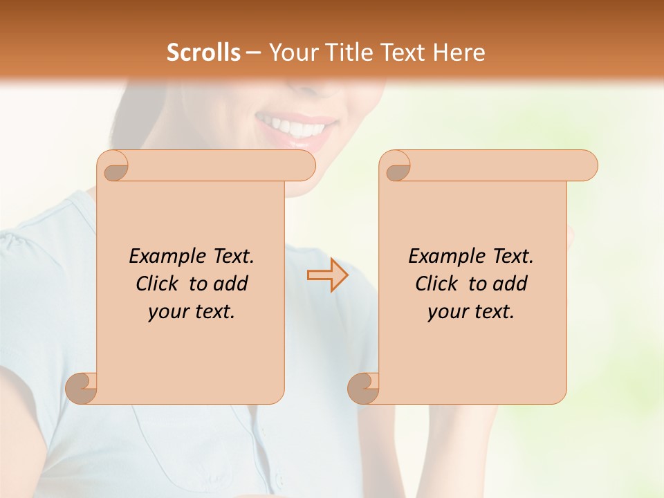 Break Pretty Woman PowerPoint Template