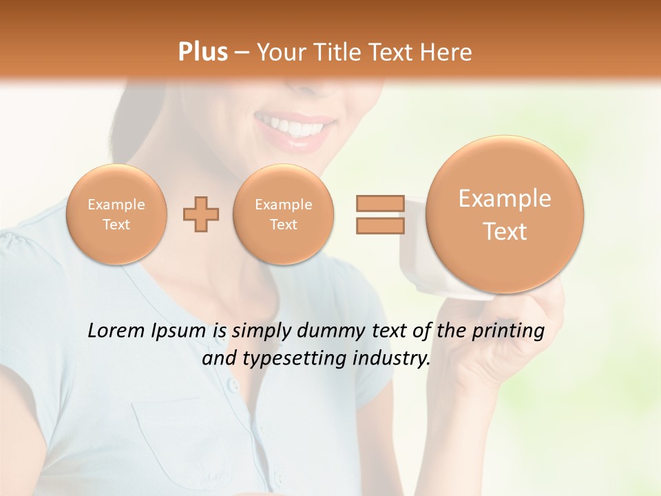 Break Pretty Woman PowerPoint Template