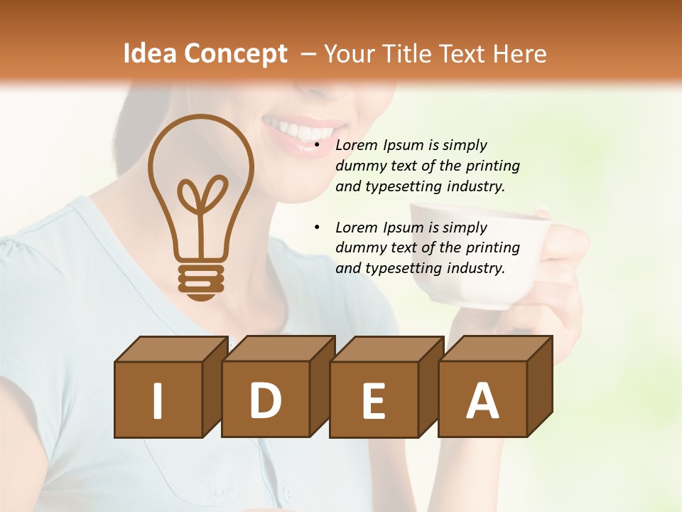 Break Pretty Woman PowerPoint Template