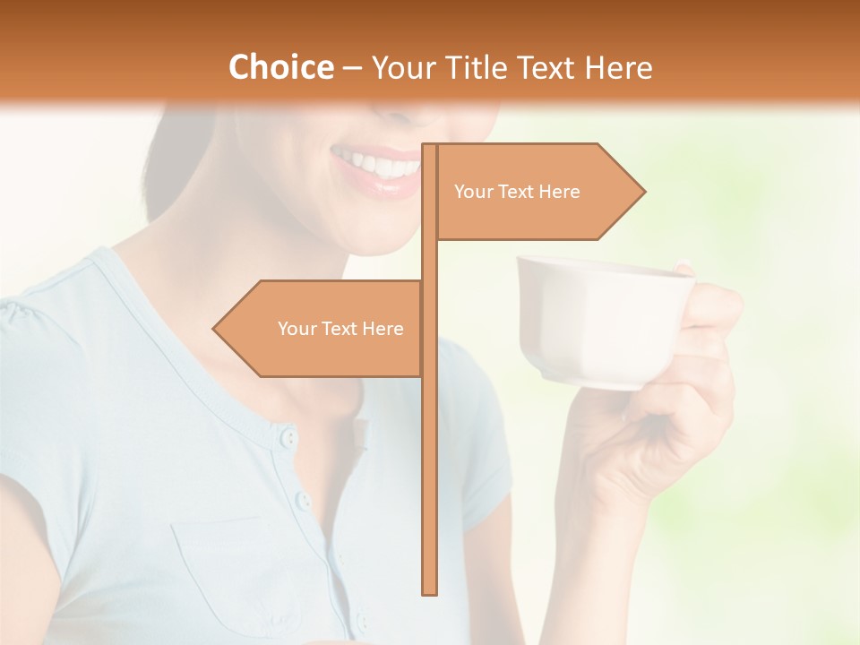 Break Pretty Woman PowerPoint Template