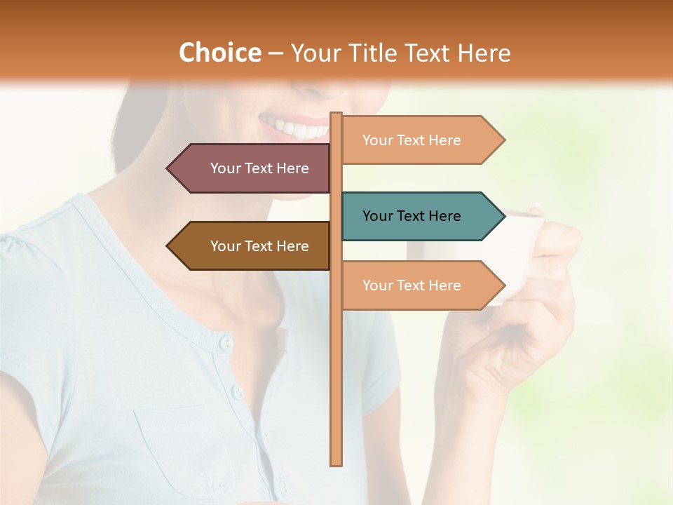 Break Pretty Woman PowerPoint Template