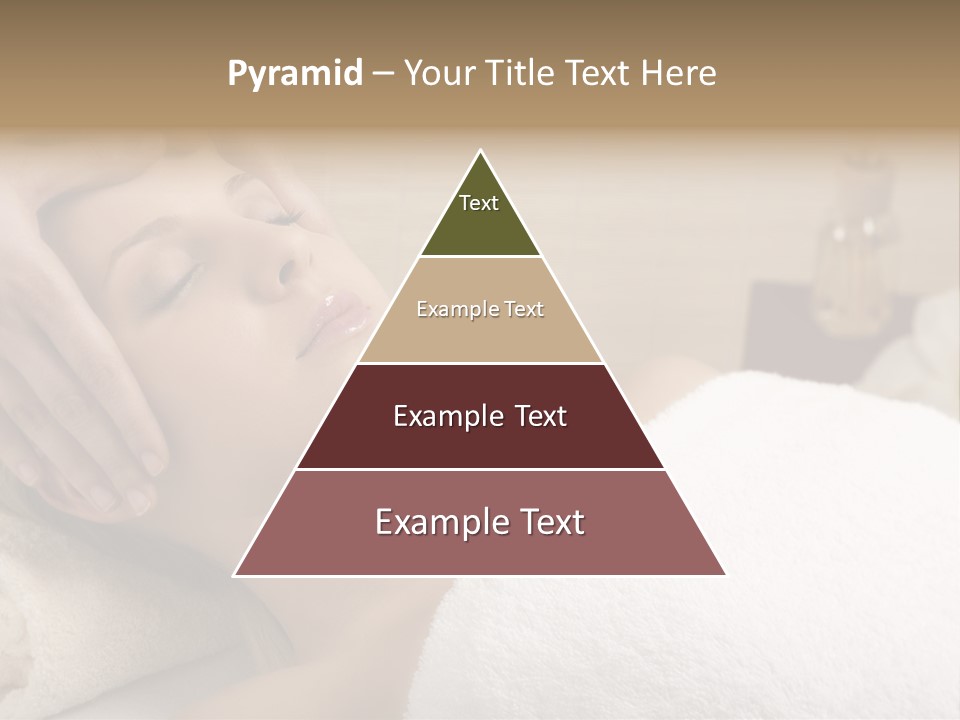 Home One Young Woman Ol Beauty Treatment PowerPoint Template