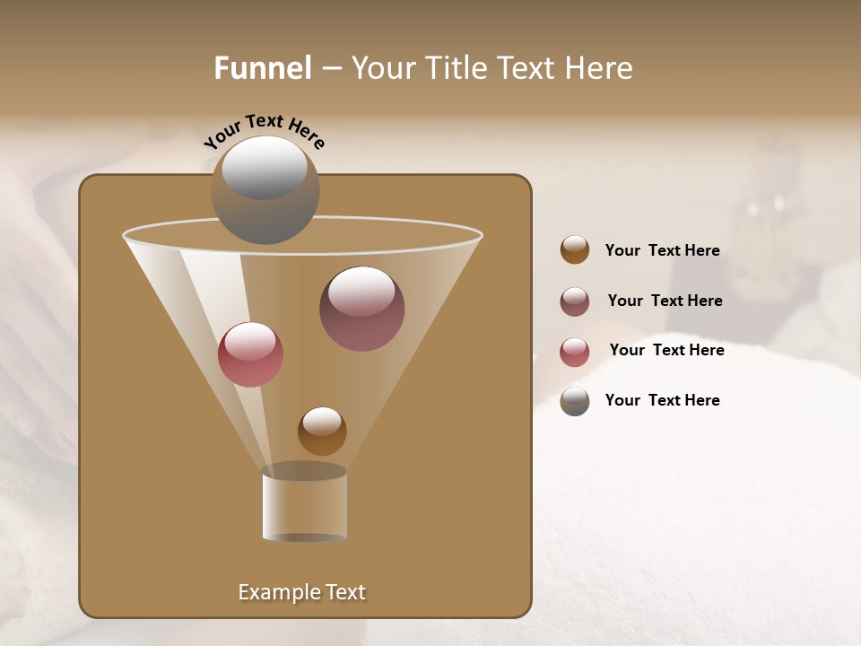 Home One Young Woman Ol Beauty Treatment PowerPoint Template