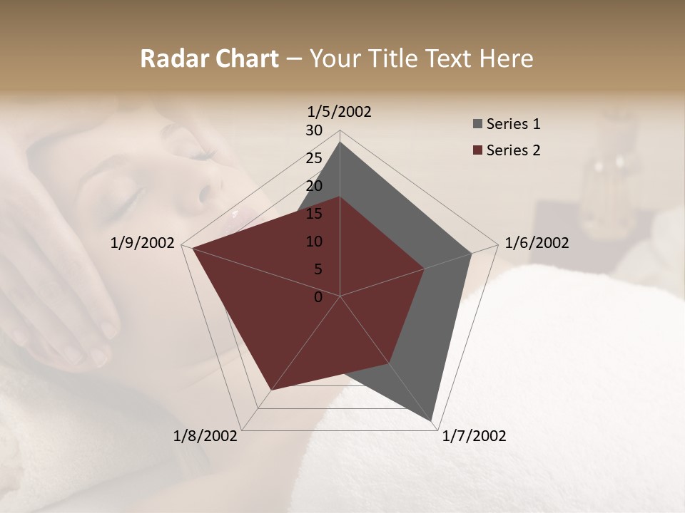 Home One Young Woman Ol Beauty Treatment PowerPoint Template