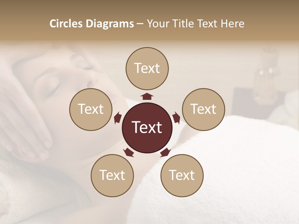 Home One Young Woman Ol Beauty Treatment PowerPoint Template