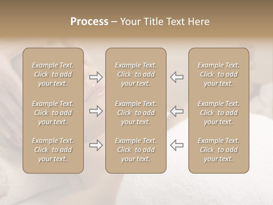 Home One Young Woman Ol Beauty Treatment PowerPoint Template