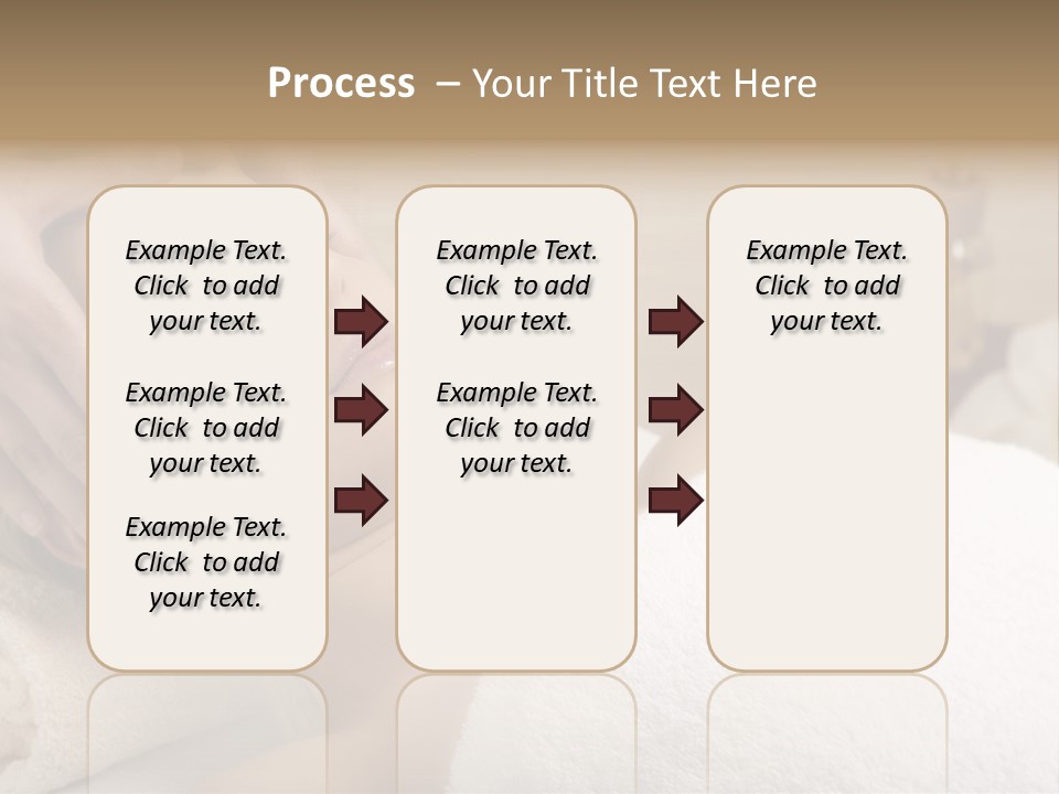 Home One Young Woman Ol Beauty Treatment PowerPoint Template
