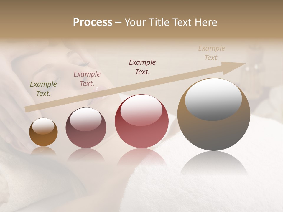 Home One Young Woman Ol Beauty Treatment PowerPoint Template